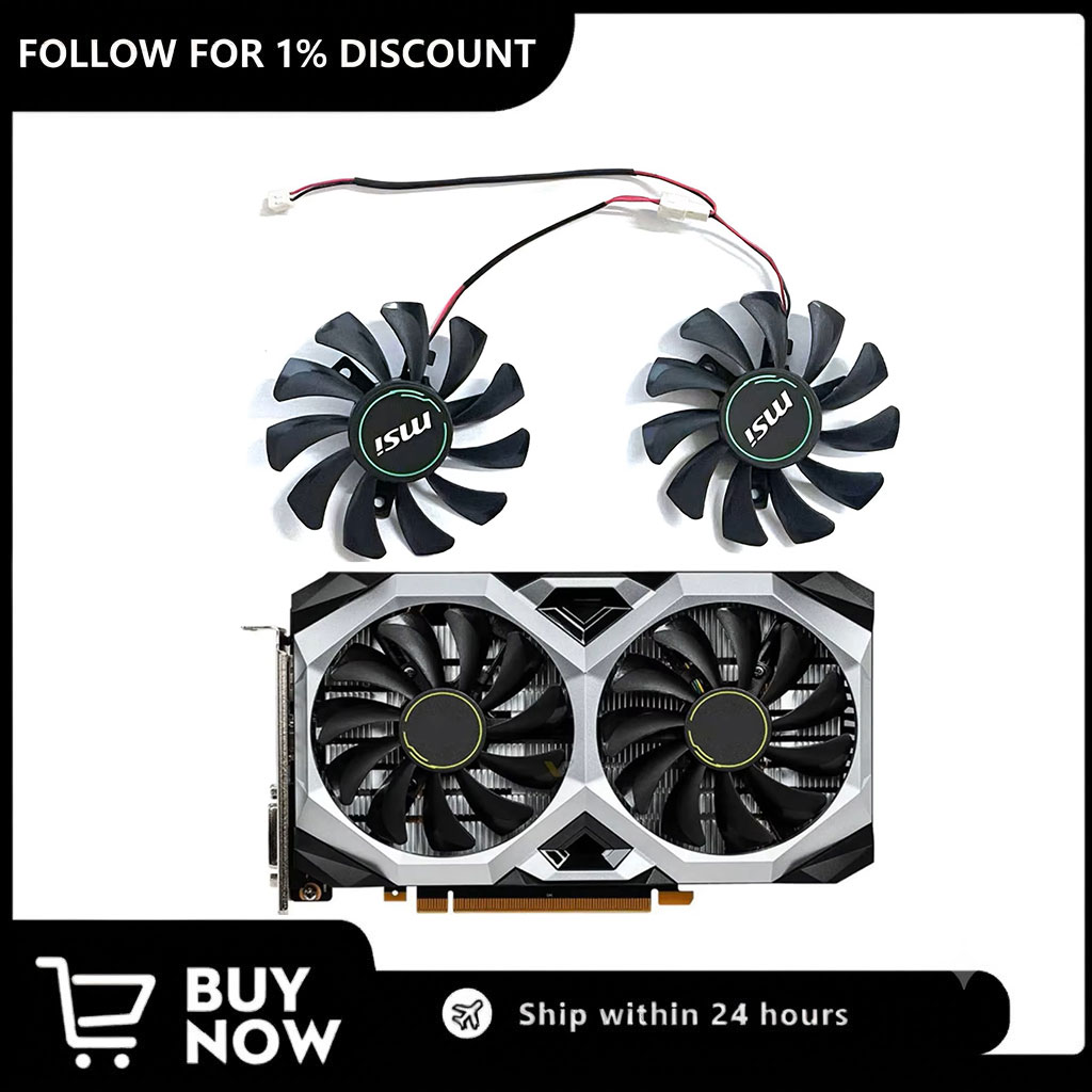 Rtx 4080 Super 16Gb - Grafische kaartventilator geschikt voor MSI GTX1050