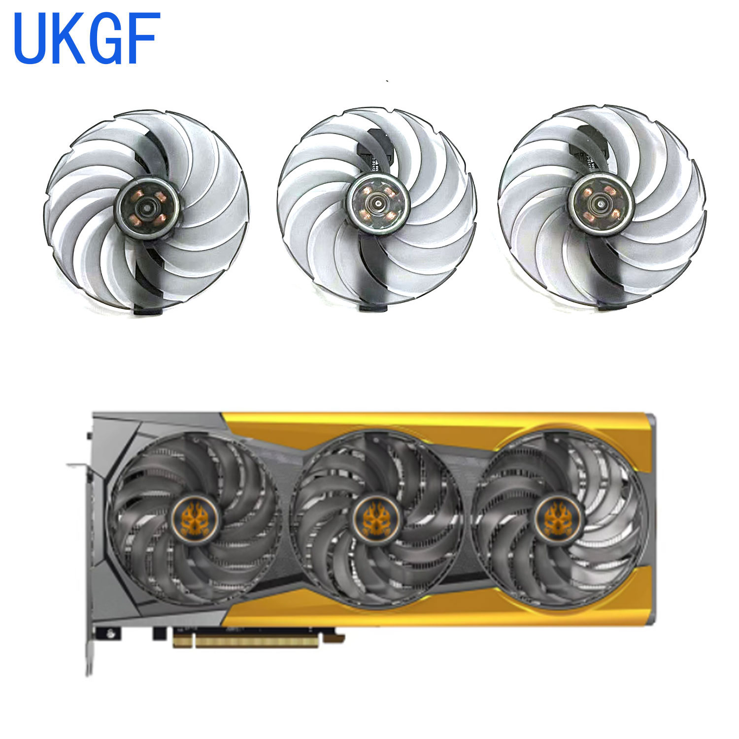 Rx 6900 Xt 16Gb - 95 MM FDC10U12D9-C 6Pin RX6900 Cooling