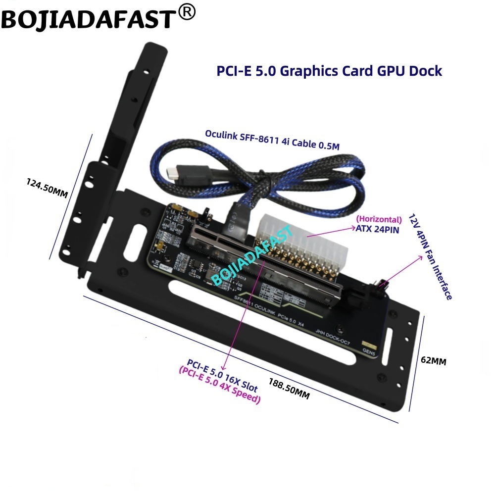 PCI-E 5.0 X4 OCuLink Externe G - Oculink Egpu Dock Graphics Card recensie en prijs