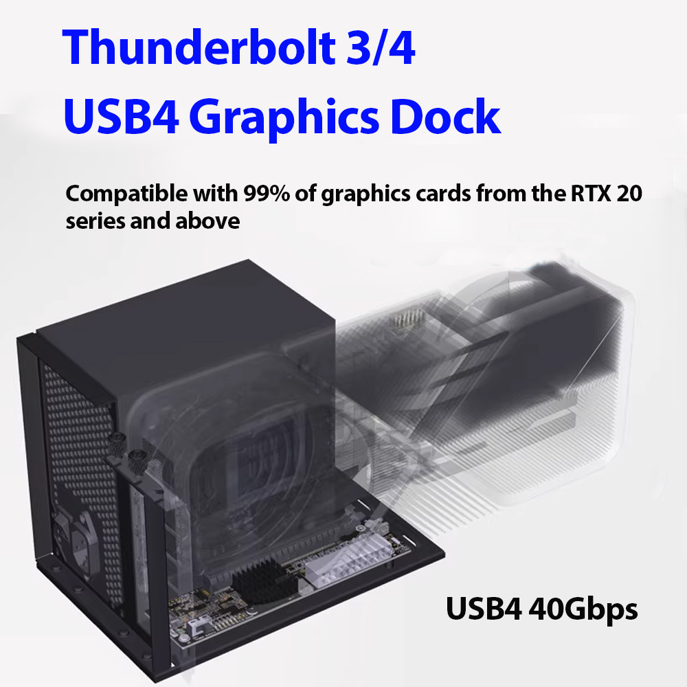 ADT-Link USB4 eGPU Dock Thunde - Thunderbolt 4 External Gpu Enclosure recensie en prijs