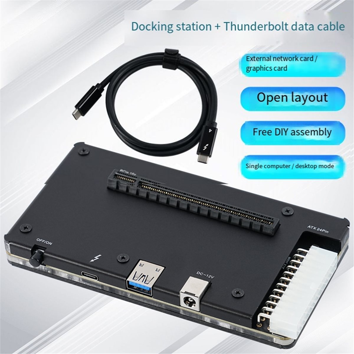 ABIU Professionele Externe GPU - Thunderbolt 4 External Gpu Enclosure recensie en prijs