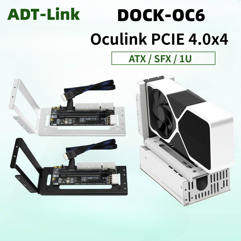 Witte Zwarte EGPU Oculink GPU  - Oculink Egpu Dock Graphics Card recensie en prijs