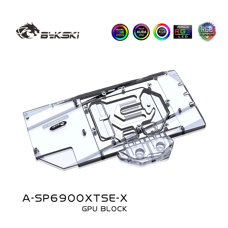 Bykski GPU-waterblok voor SAPP - Rx 6900 Xt 16Gb recensie en prijs