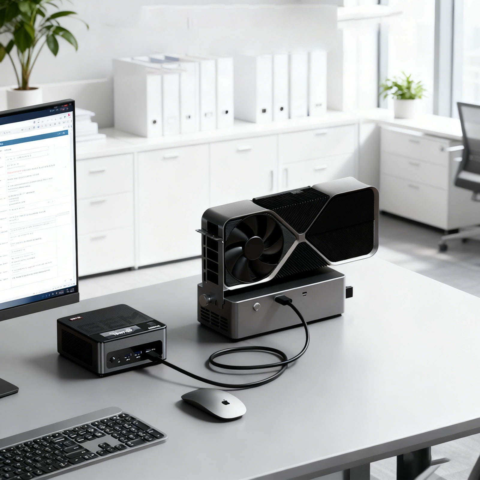800W PSU PCIe 4.0 X4 Externe G - Oculink Egpu Dock Graphics Card recensie en prijs