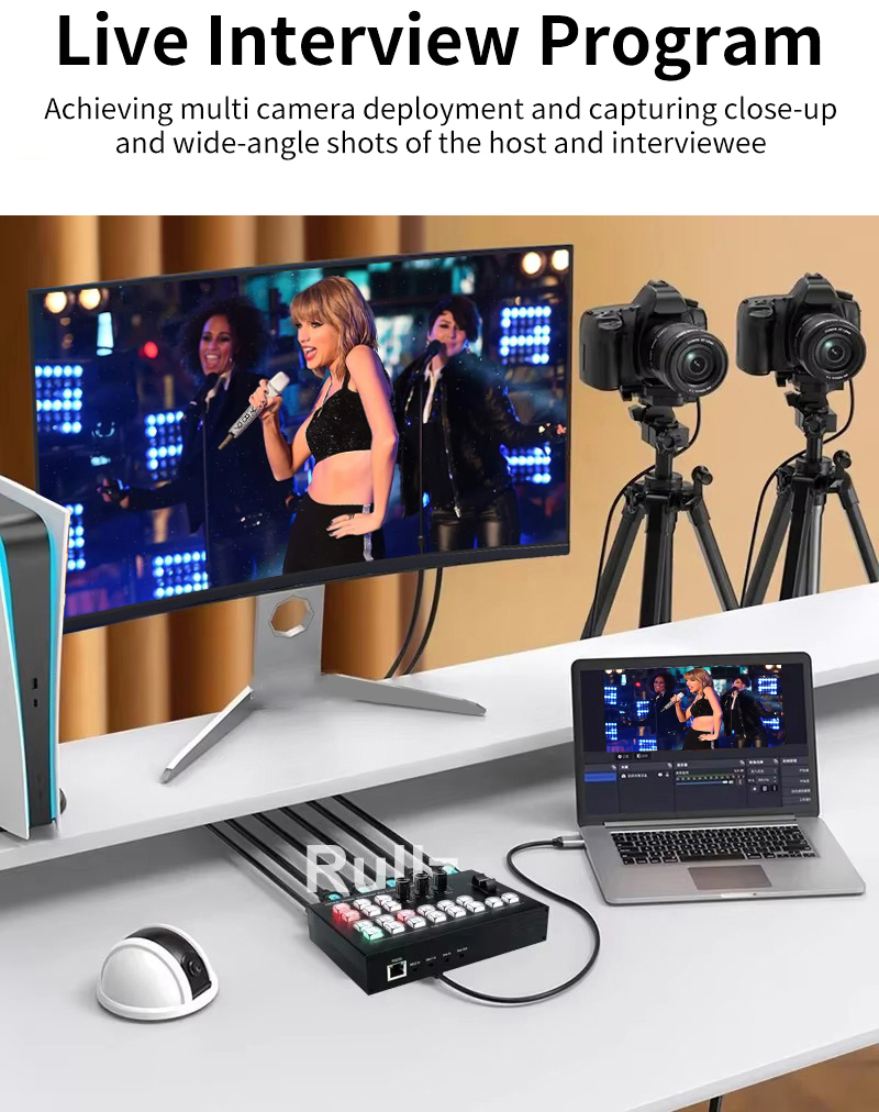 4K HDMI Video Switcher Mic Mix - 4 Hdmi Multi Monitor Video Card 4K recensie en prijs